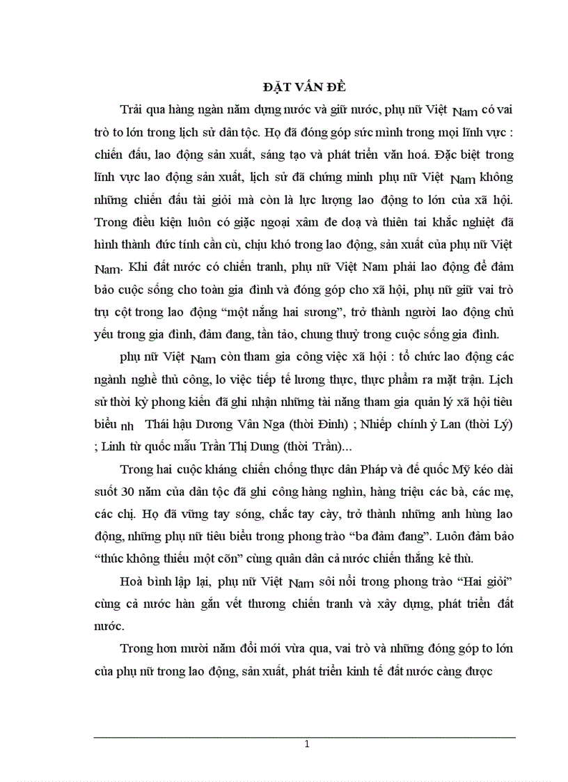 image for page Vấn đề giới trong lĩnh vực lao động, việc làm ở vùng nông nghiệp huyện Thái Thụy, tỉnh Thái Bình