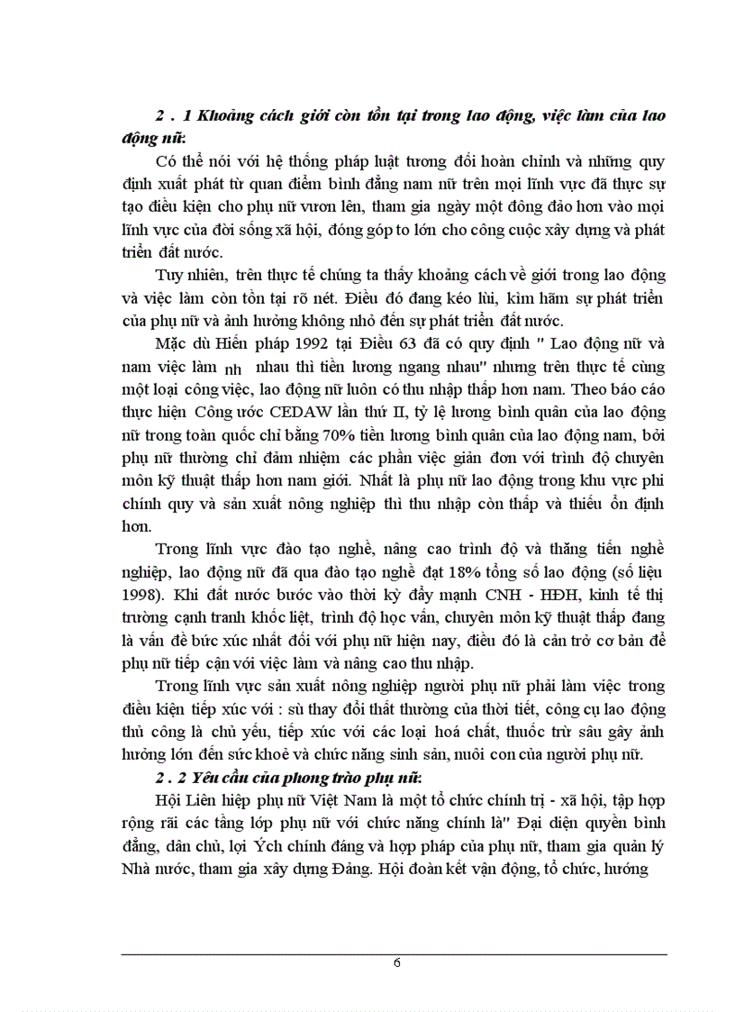 image for page Vấn đề giới trong lĩnh vực lao động, việc làm ở vùng nông nghiệp huyện Thái Thụy, tỉnh Thái Bình