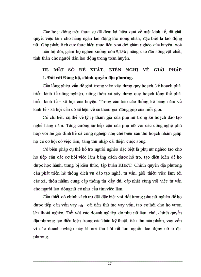 image for page Vấn đề giới trong lĩnh vực lao động, việc làm ở vùng nông nghiệp huyện Thái Thụy, tỉnh Thái Bình