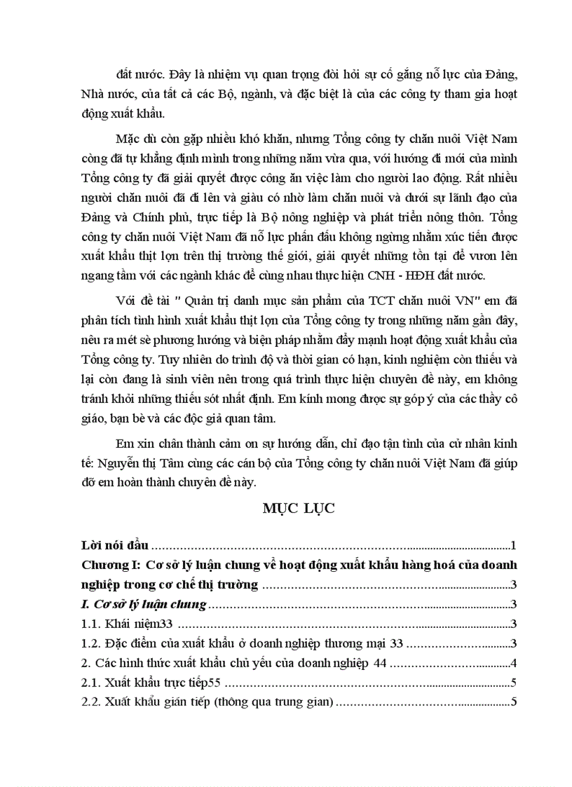 image for page Quản trị danh mục sản phẩm của TCT chăn nuôi VN
