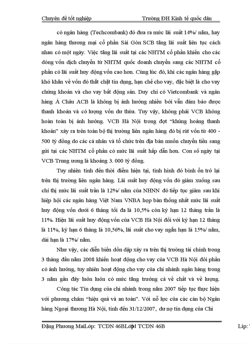 image for page Nâng cao chất lượng cho vay đối với các doanh nghiệp tại Ngân hàng Ngoại thương Hà Nội