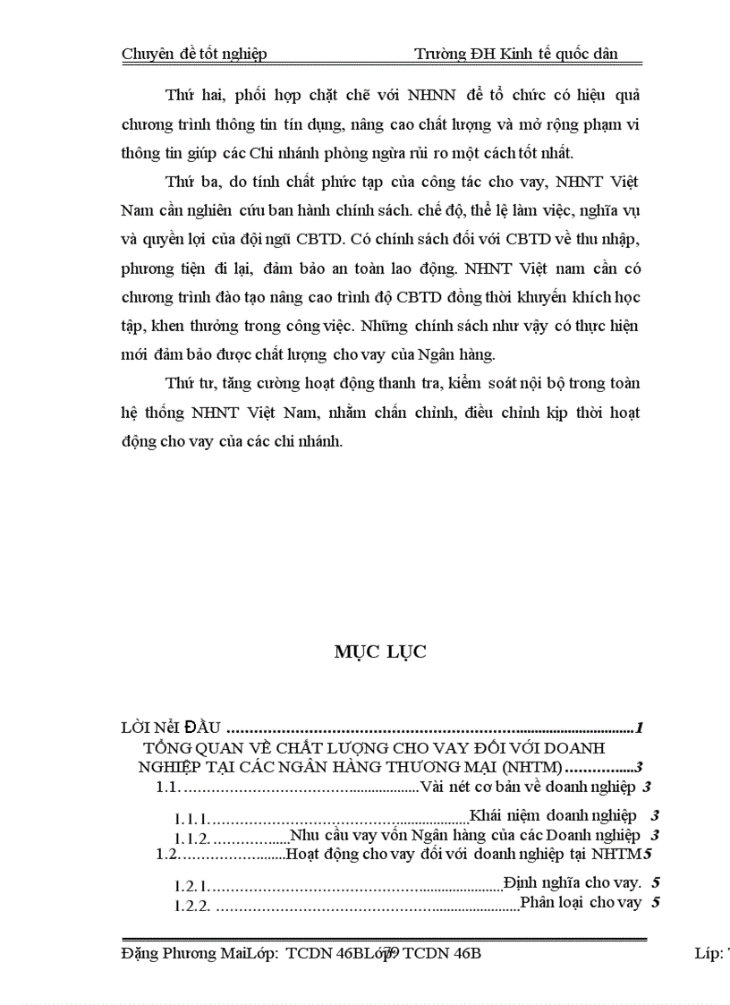 image for page Nâng cao chất lượng cho vay đối với các doanh nghiệp tại Ngân hàng Ngoại thương Hà Nội