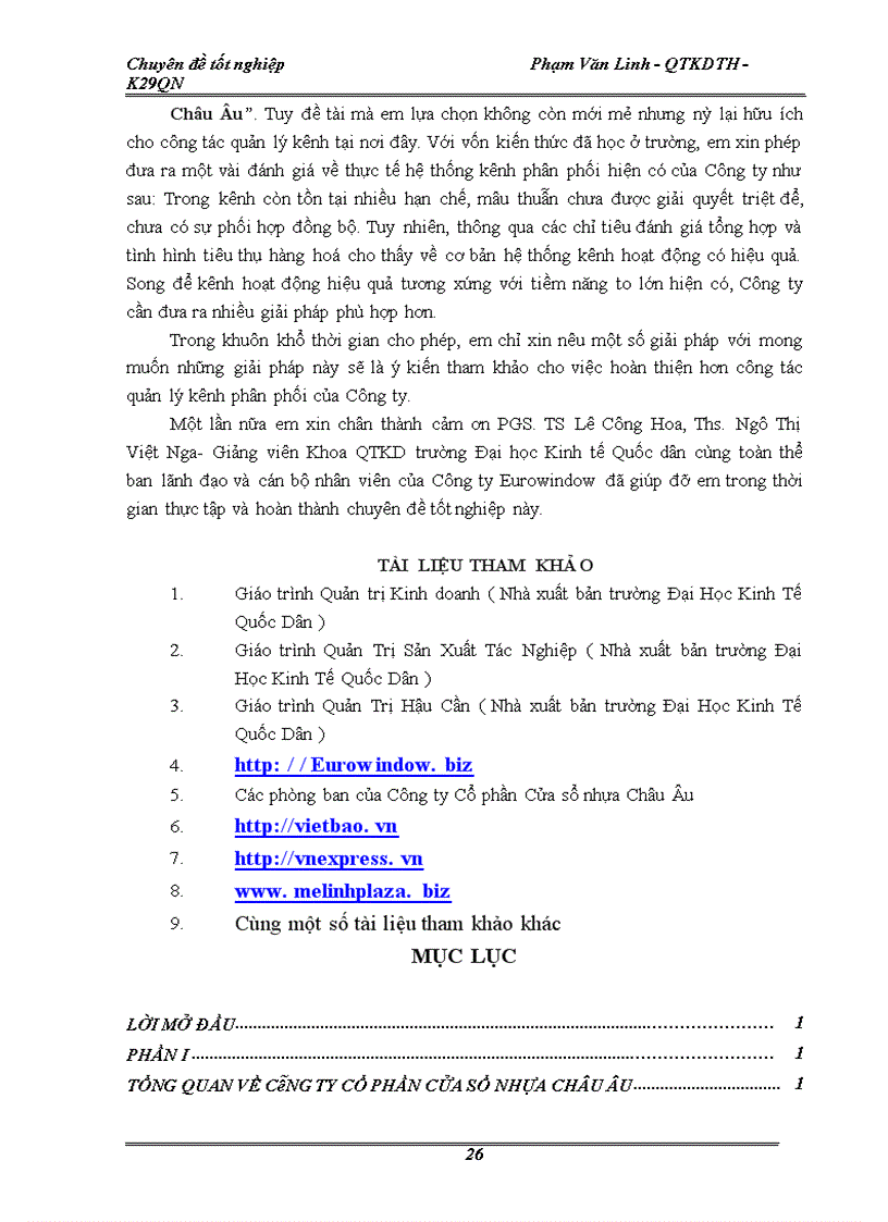 image for page Hoàn thiện hệ thống kênh phân phối tại Công ty cổ phần cửa sổ nhựa Châu Âu Eurowindow