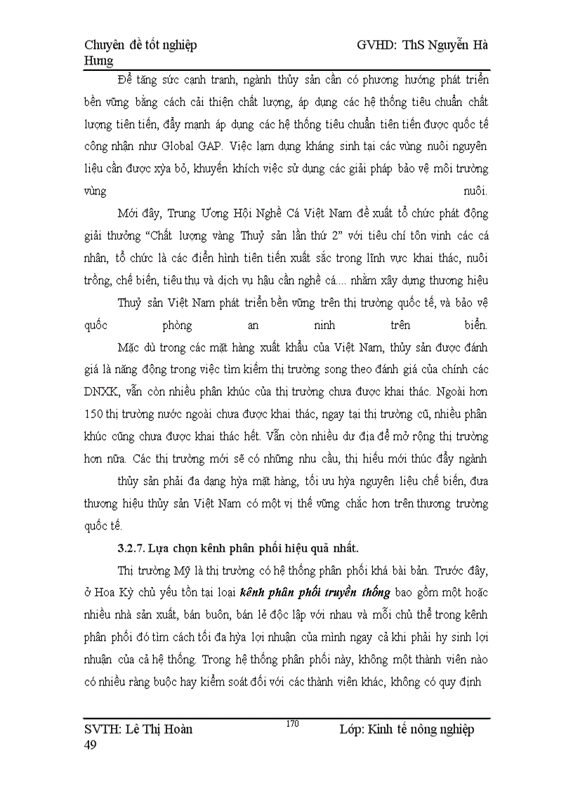 image for page Một số giải pháp nâng cao năng lực cạnh tranh hàng thuỷ sản xuất khẩu của Việt Nam trên thị trường Mỹ
