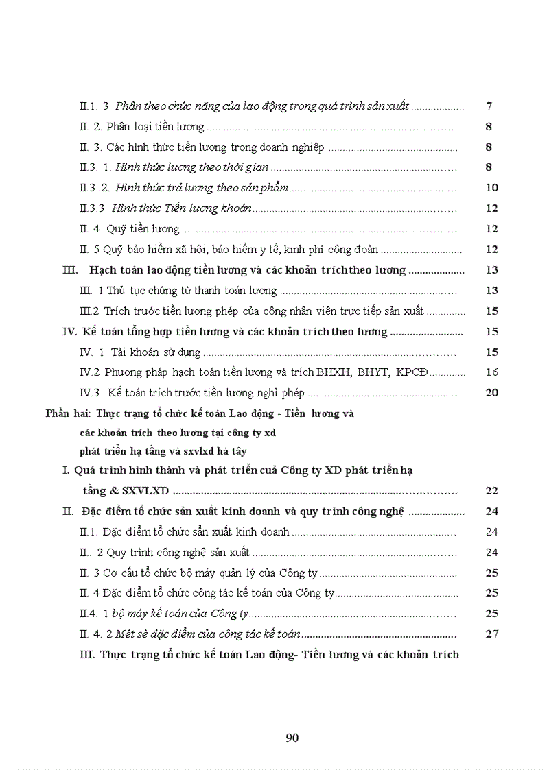 image for page Tìm hiểu về công tác hạch toán kế toán Lao động- Tiền lương và các khoản trích theo lương ở Công ty XD phát triển hạ tầng và SXVLXD Hà Tây