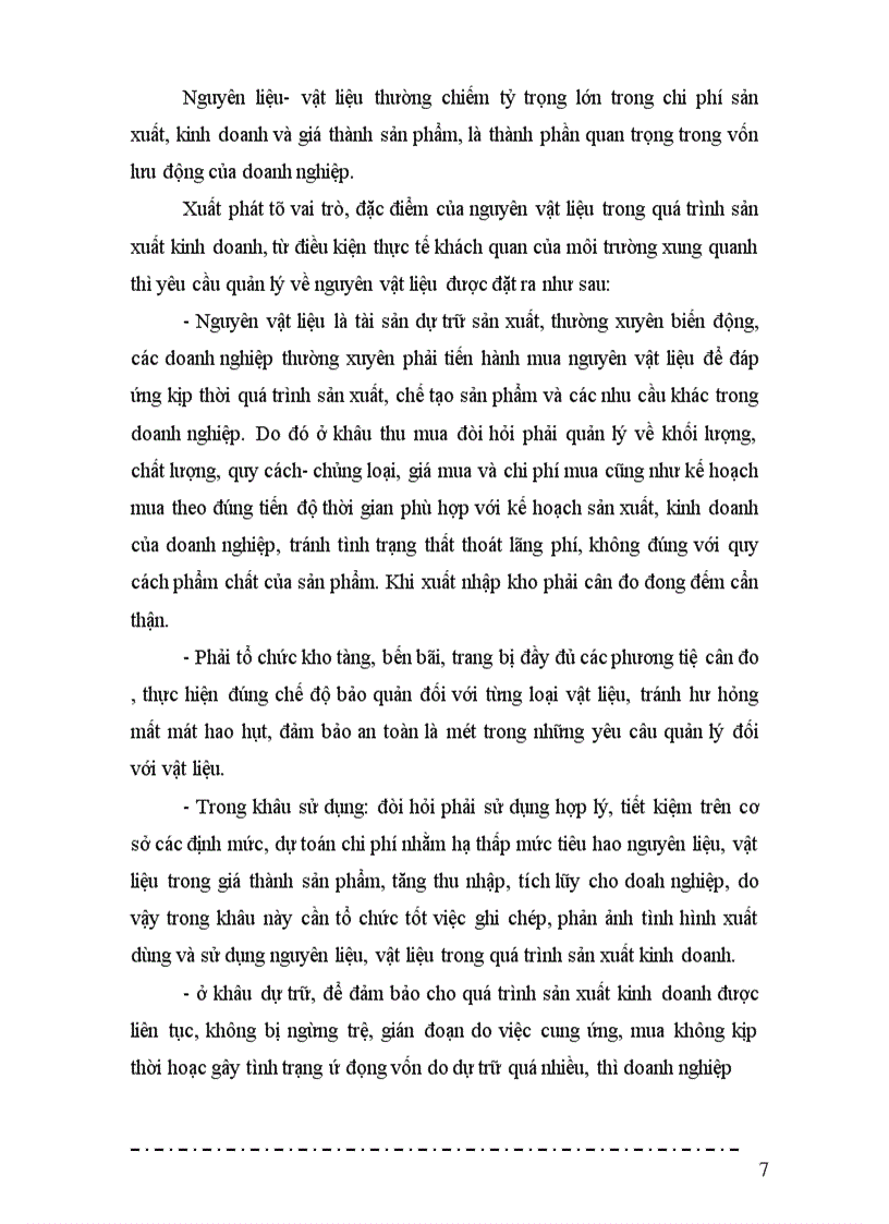 image for page Hoạch toán nguyên vật liệu ở công ty cổ phần Nam Định