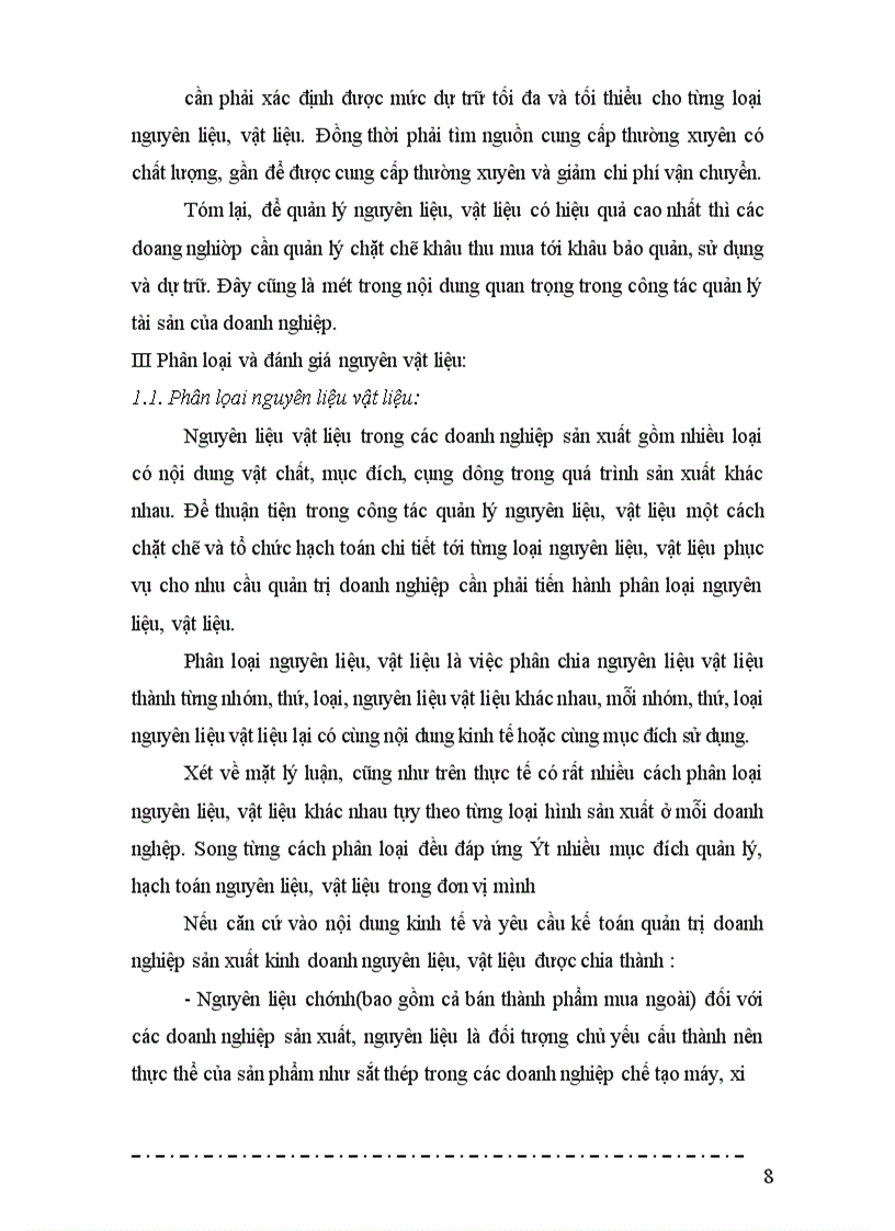 image for page Hoạch toán nguyên vật liệu ở công ty cổ phần Nam Định