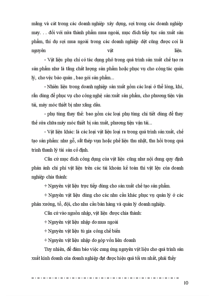 image for page Hoạch toán nguyên vật liệu ở công ty cổ phần Nam Định