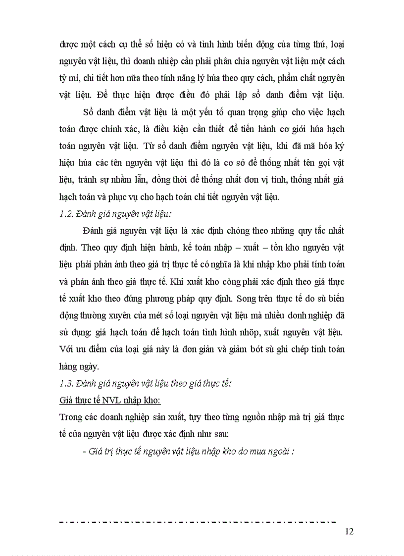 image for page Hoạch toán nguyên vật liệu ở công ty cổ phần Nam Định