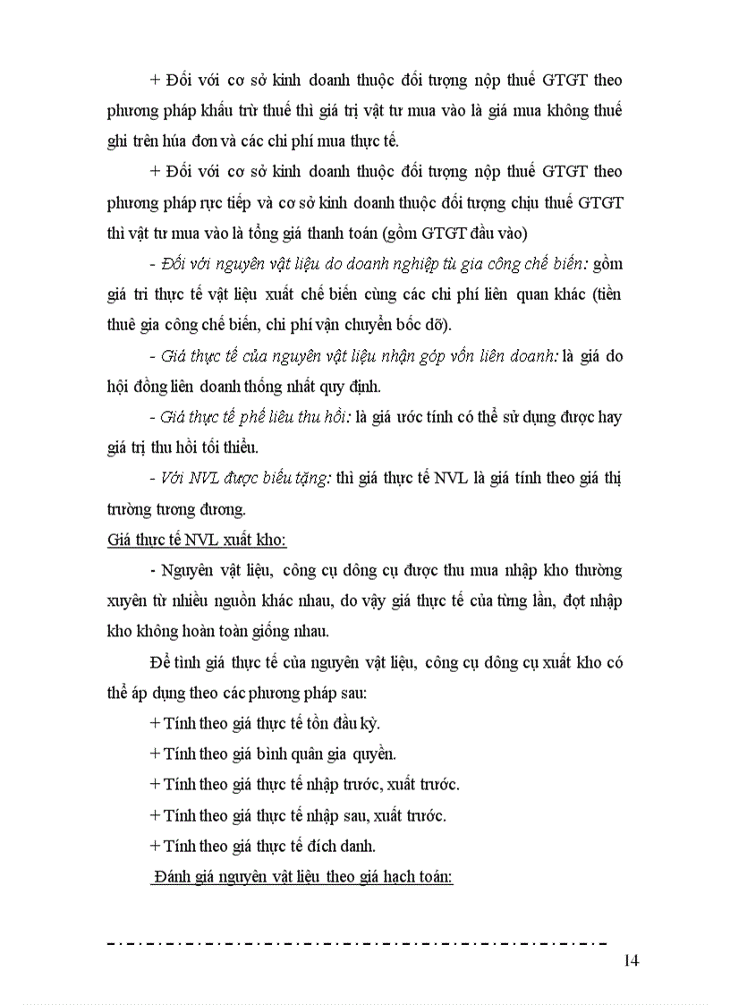 image for page Hoạch toán nguyên vật liệu ở công ty cổ phần Nam Định