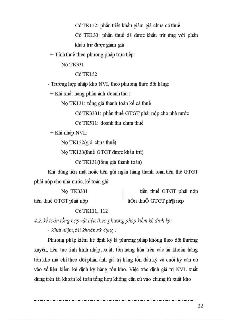 image for page Hoạch toán nguyên vật liệu ở công ty cổ phần Nam Định