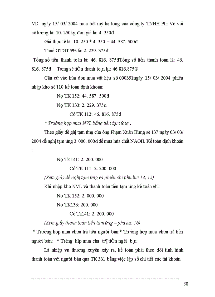 image for page Hoạch toán nguyên vật liệu ở công ty cổ phần Nam Định
