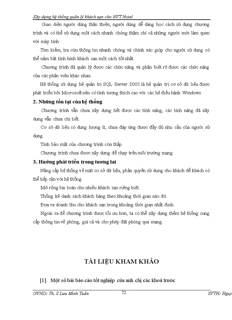 image for page Xây dựng hệ thống quản lý khách sạn cho NVT Hotel