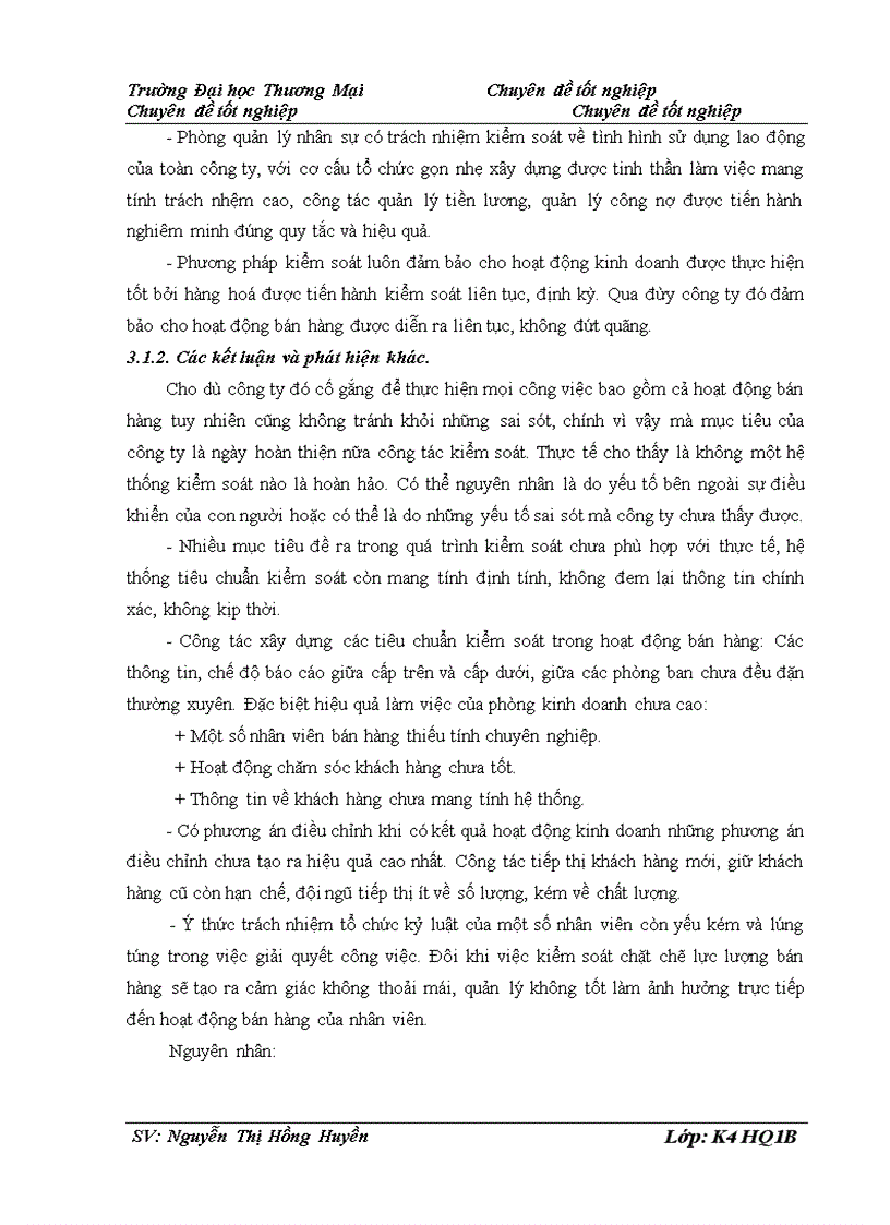 image for page Hoàn thiện công tác kiểm soát bán hàng tại công ty TNHH sản xuất và thương mại tổng hợp Cao Sơn