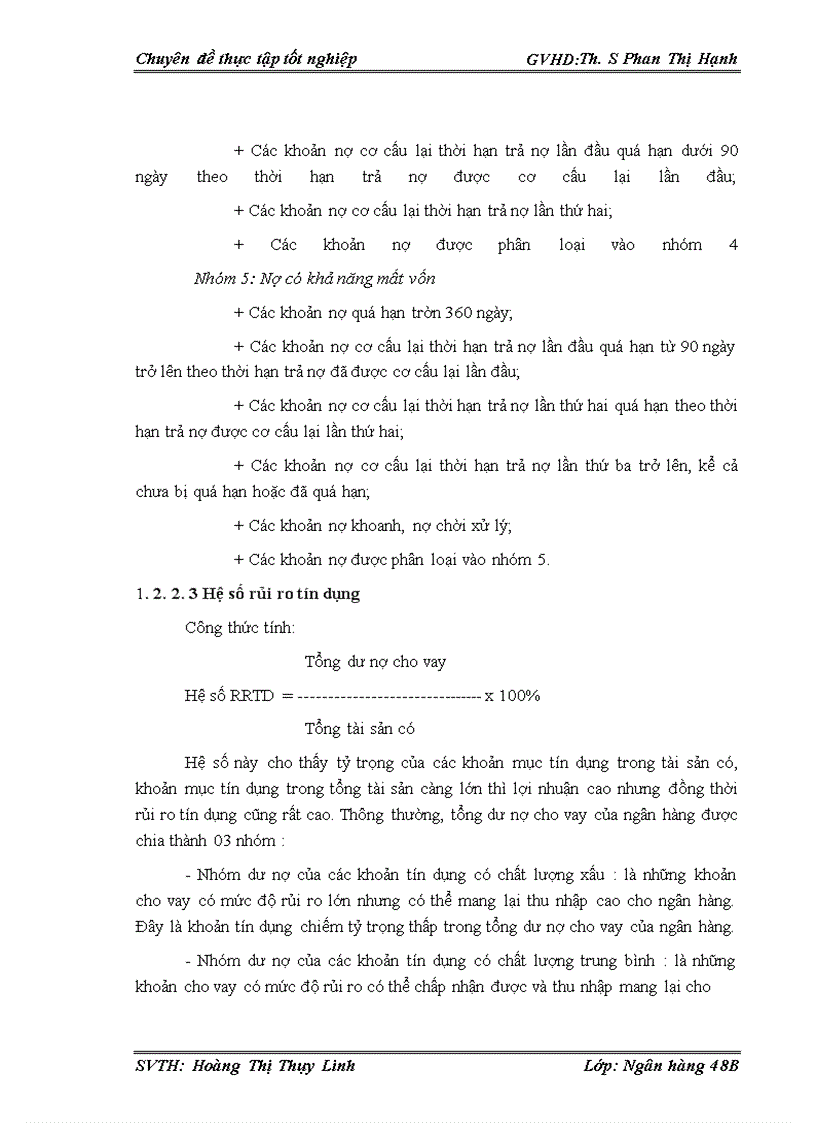 image for page Hạn chế rủi ro tín dụng tại Ngân hàng Đầu Tư và Phát Triển Việt Nam-chi nhánh Hà Tây