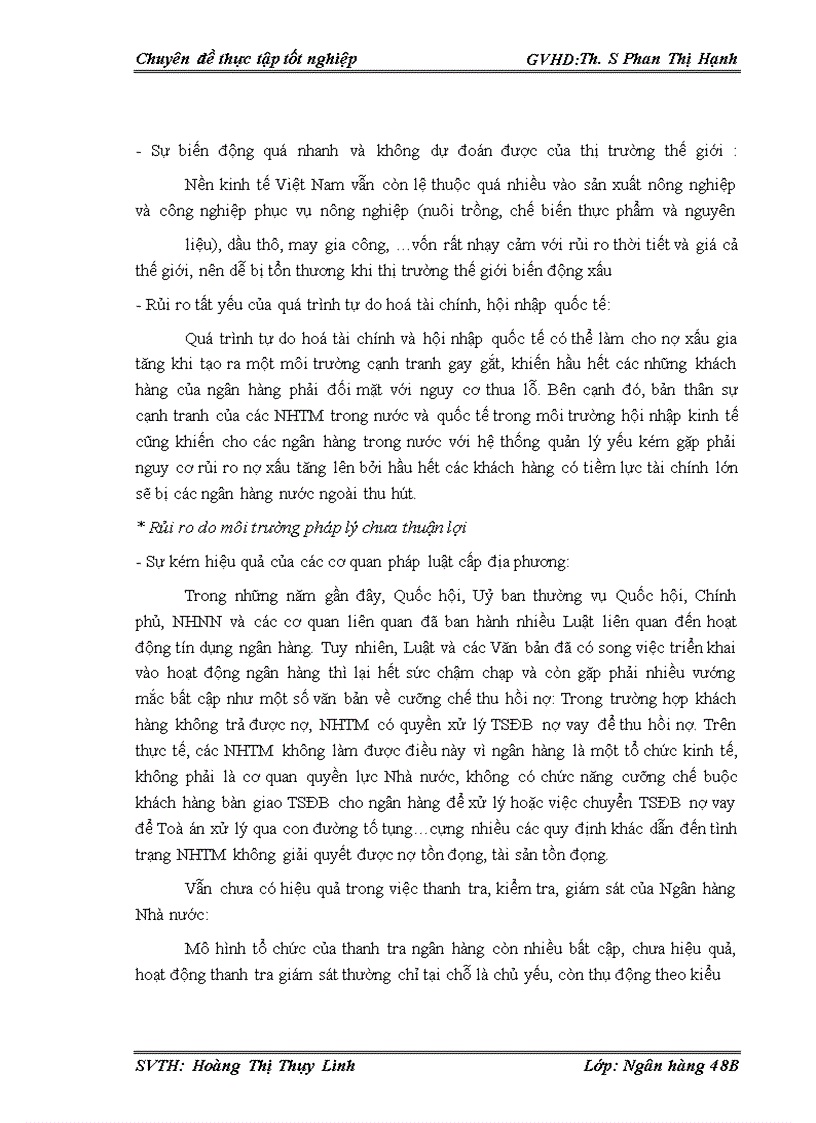 image for page Hạn chế rủi ro tín dụng tại Ngân hàng Đầu Tư và Phát Triển Việt Nam-chi nhánh Hà Tây