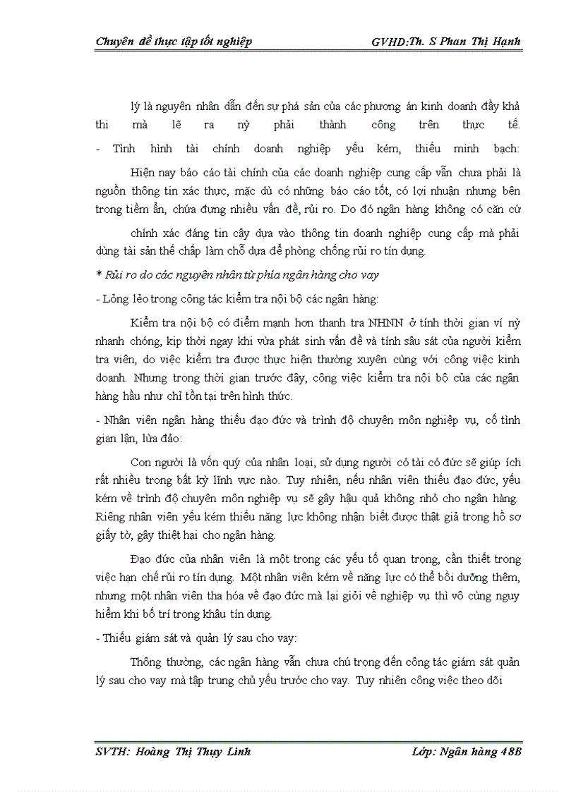 image for page Hạn chế rủi ro tín dụng tại Ngân hàng Đầu Tư và Phát Triển Việt Nam-chi nhánh Hà Tây