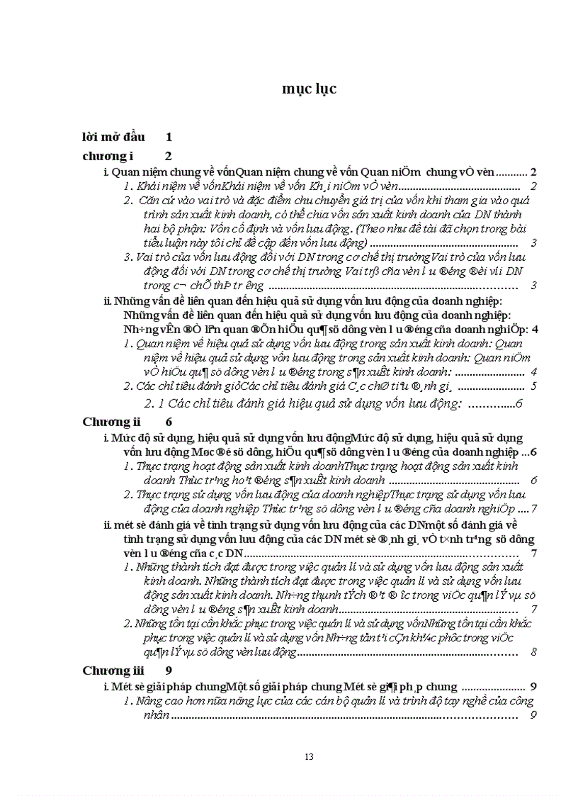 image for page Các chỉ tiêu phản ánh hiệu quả sử dụng vốn lưu động và các biện pháp để sử dụng có hiệu quả vốn lưu động của doanh nghiệp