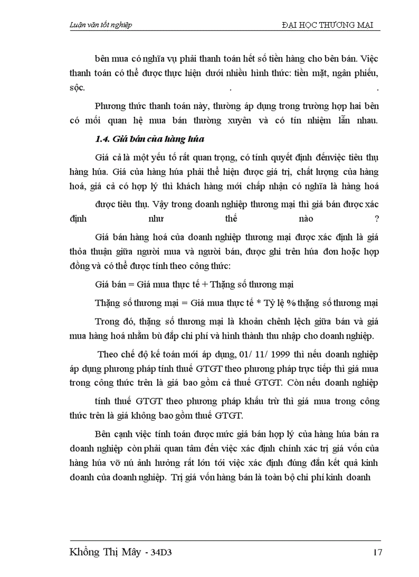 image for page Hoàn thiện kế toán nghiệp vụ bán hàng tại công ty Vật tư & thiết bị toàn bộ