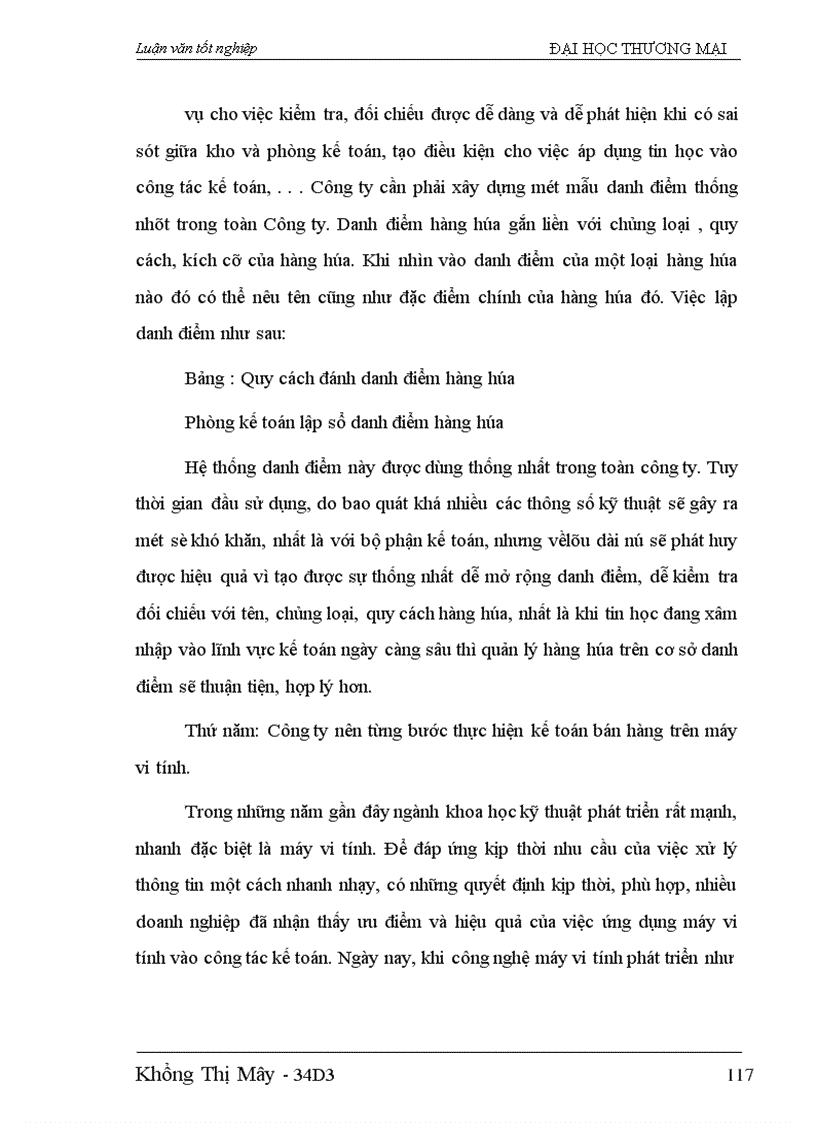 image for page Hoàn thiện kế toán nghiệp vụ bán hàng tại công ty Vật tư & thiết bị toàn bộ