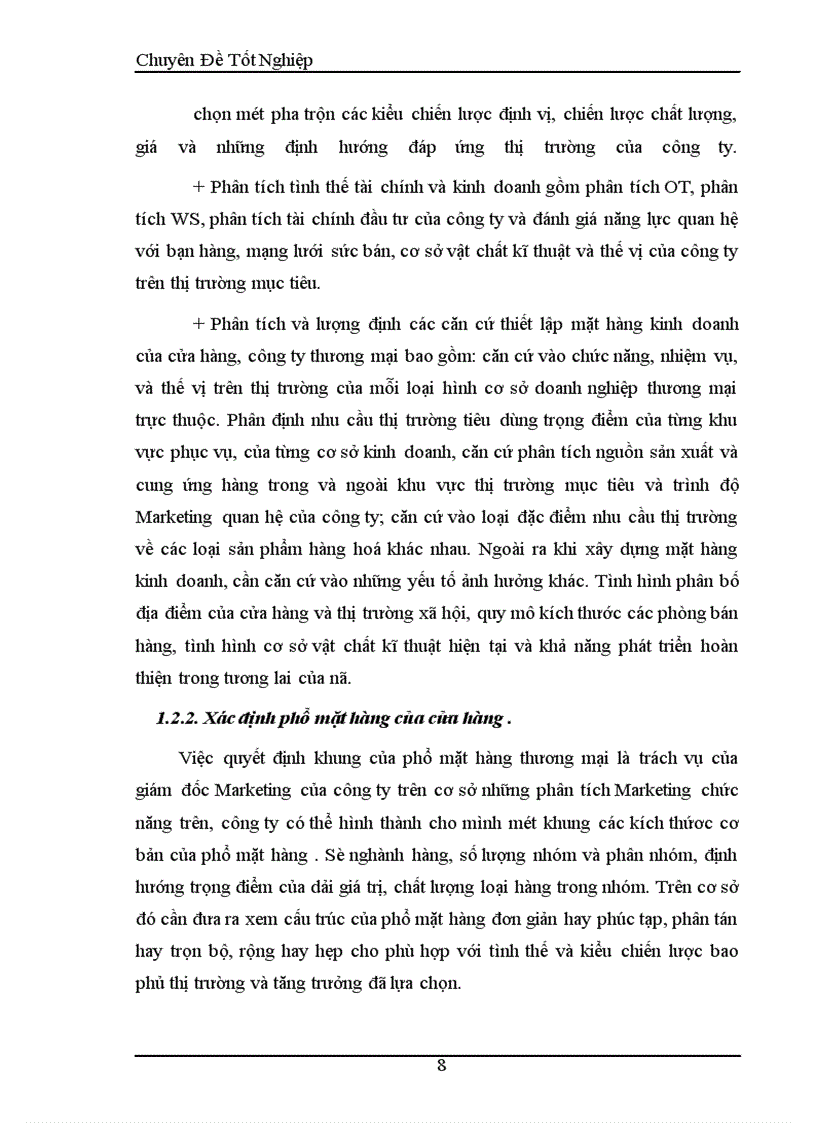 image for page Hoàn thiện nghiệp vụ Marketing mặt hàng kinh doanh tại cửa hàng thương mại 1174 đường Láng thuộc Công ty cổ phần thương mại Cầu Giấy