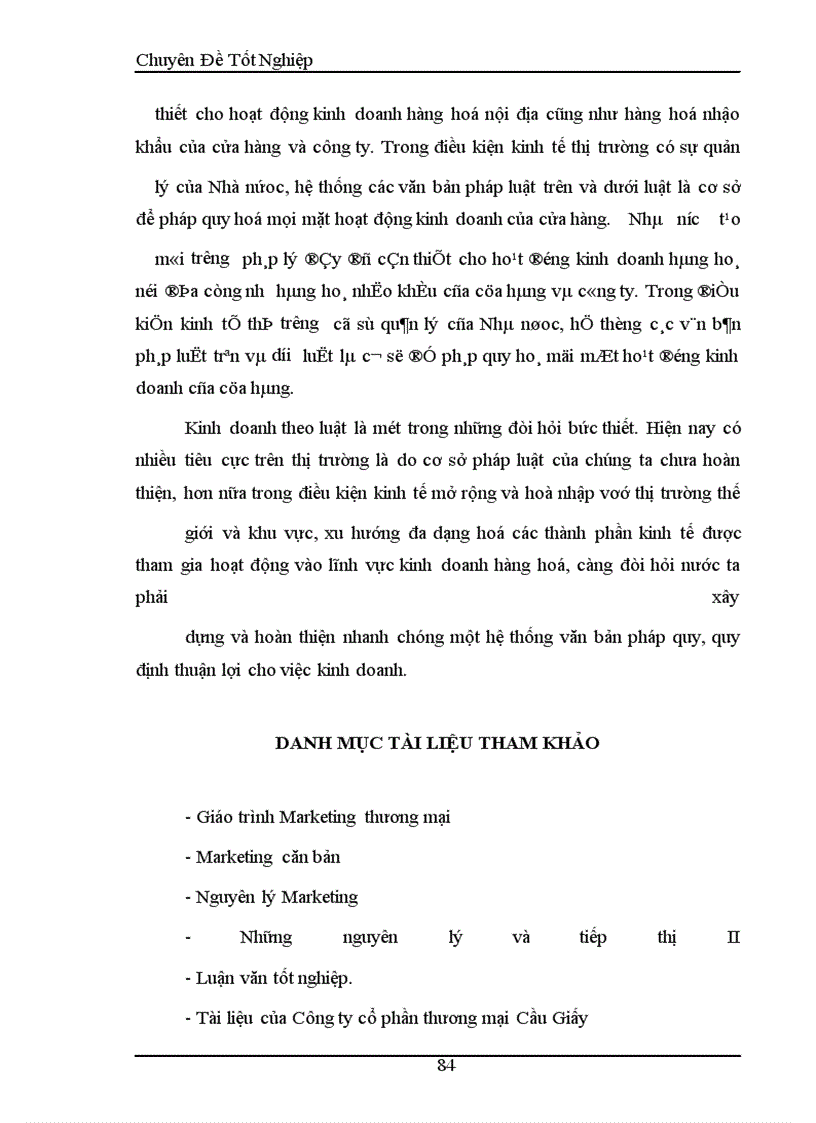 image for page Hoàn thiện nghiệp vụ Marketing mặt hàng kinh doanh tại cửa hàng thương mại 1174 đường Láng thuộc Công ty cổ phần thương mại Cầu Giấy