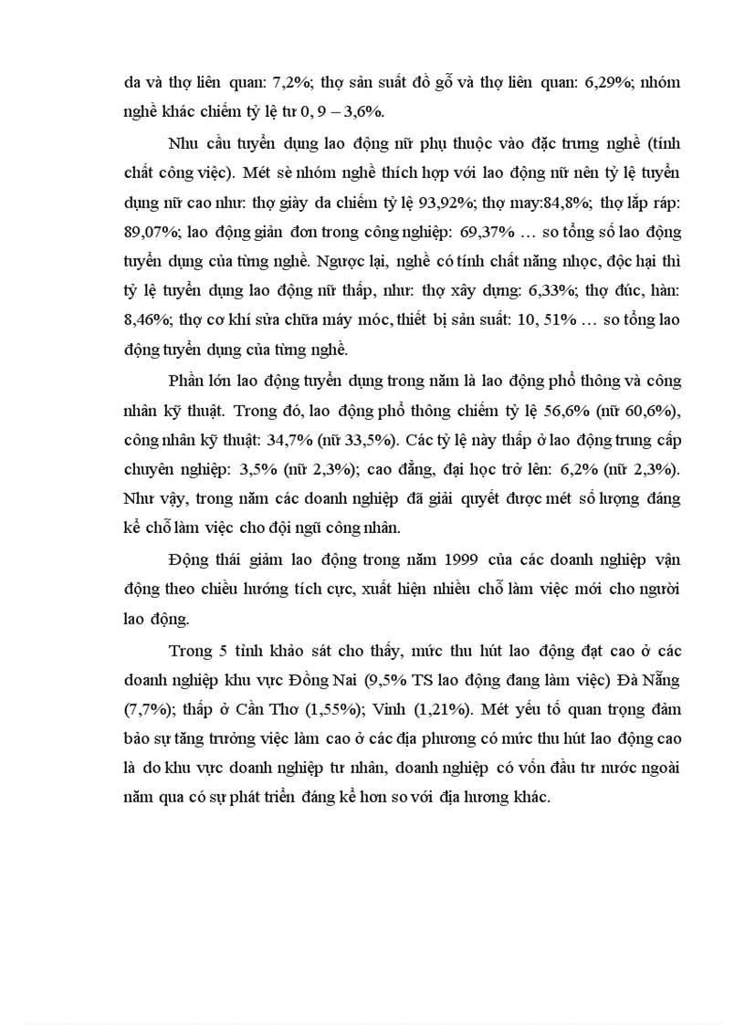 image for page Thực trạng công tác tuyển dụng tại các doanh nghiệp ở một số địa phương