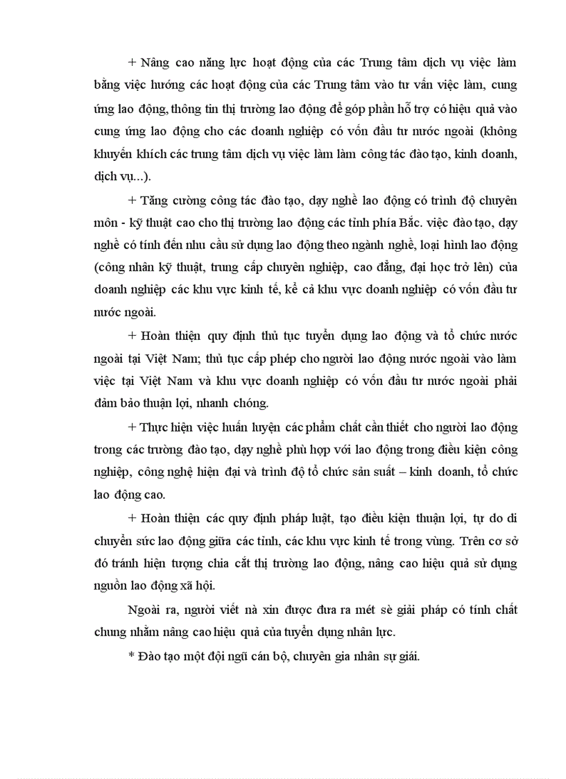 image for page Thực trạng công tác tuyển dụng tại các doanh nghiệp ở một số địa phương