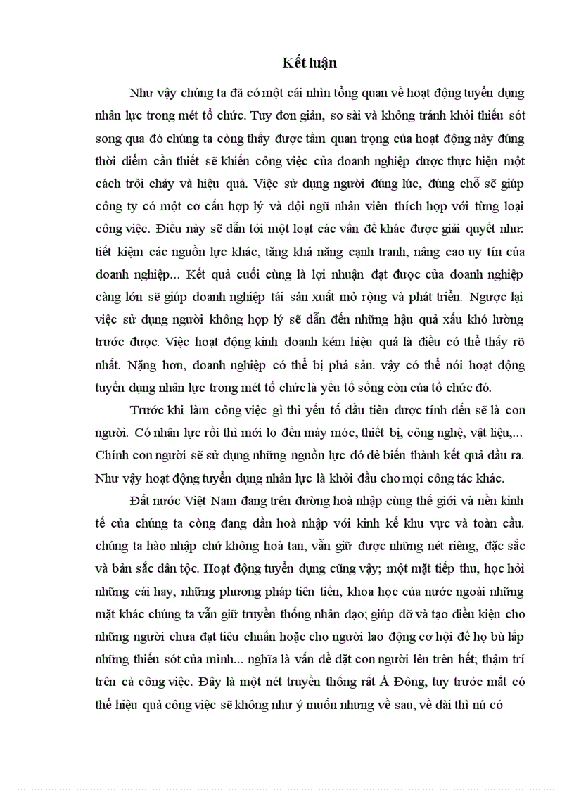 image for page Thực trạng công tác tuyển dụng tại các doanh nghiệp ở một số địa phương