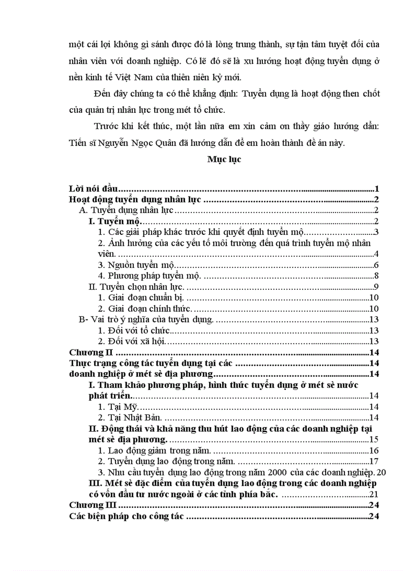 image for page Thực trạng công tác tuyển dụng tại các doanh nghiệp ở một số địa phương