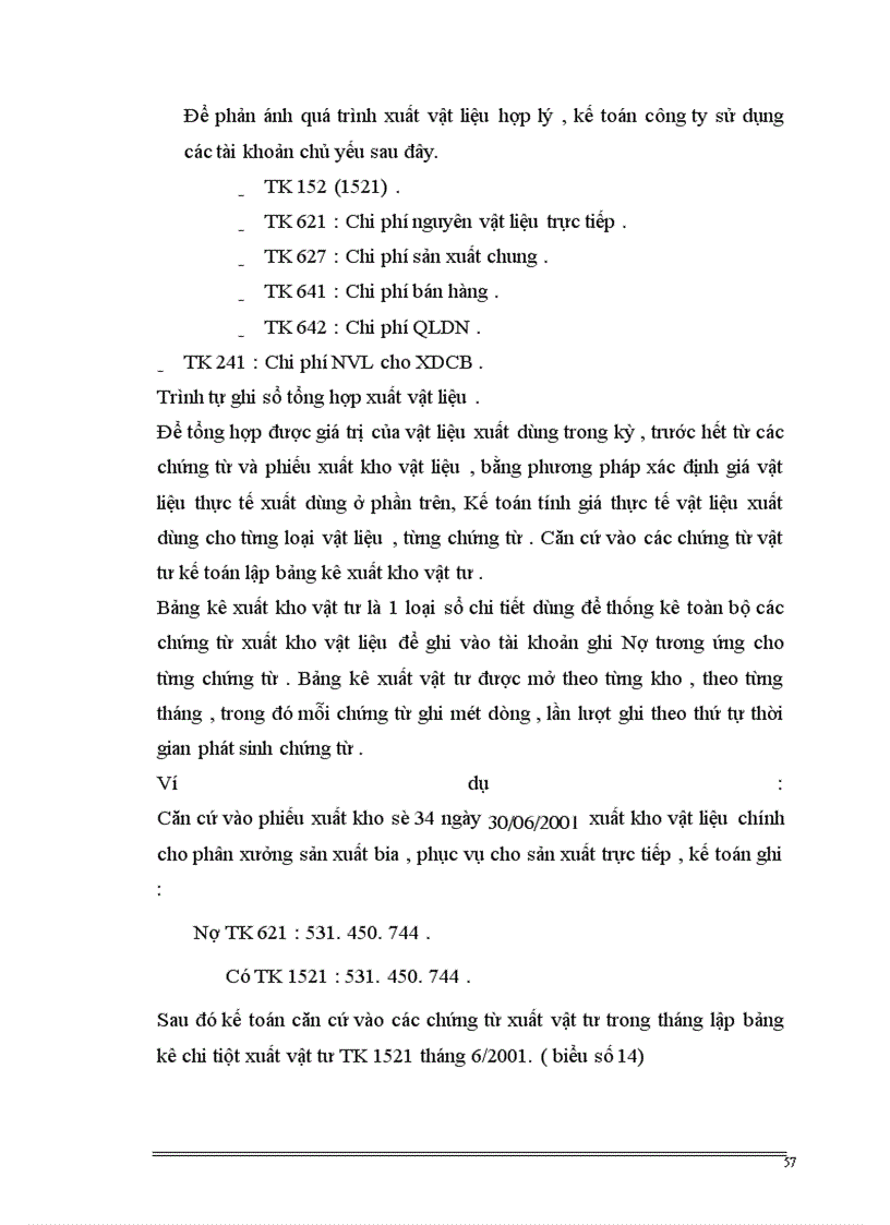 image for page Hoàn thiện tổ chức công tác kế toán vật liệu tại Công ty Bia Việt Hà