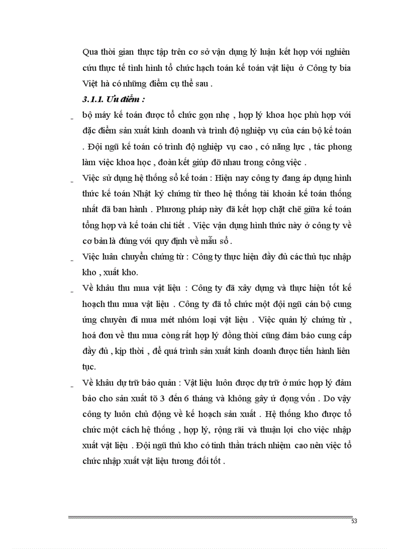 image for page Hoàn thiện tổ chức công tác kế toán vật liệu tại Công ty Bia Việt Hà