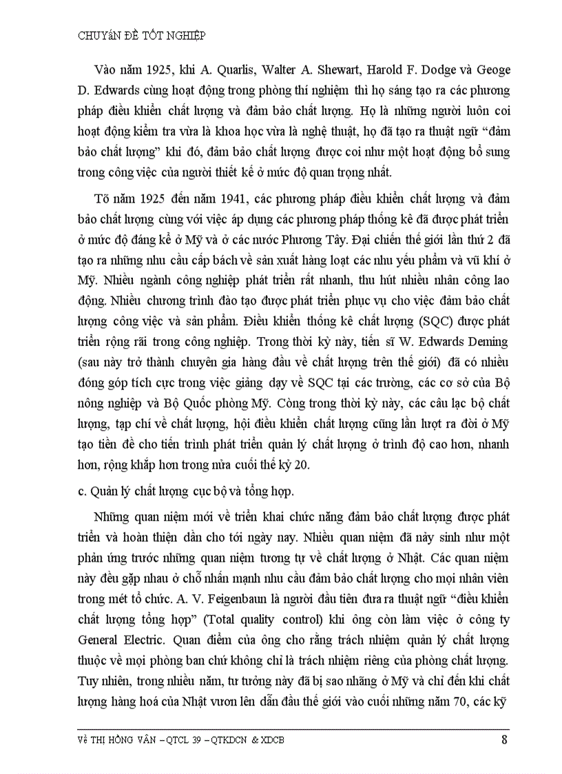 image for page Những biện pháp để duy trì và phát triển việc áp dụng hệ thống quản lý chất lượng theo ISO 9002 ở Công ty da giầy Hà Nội