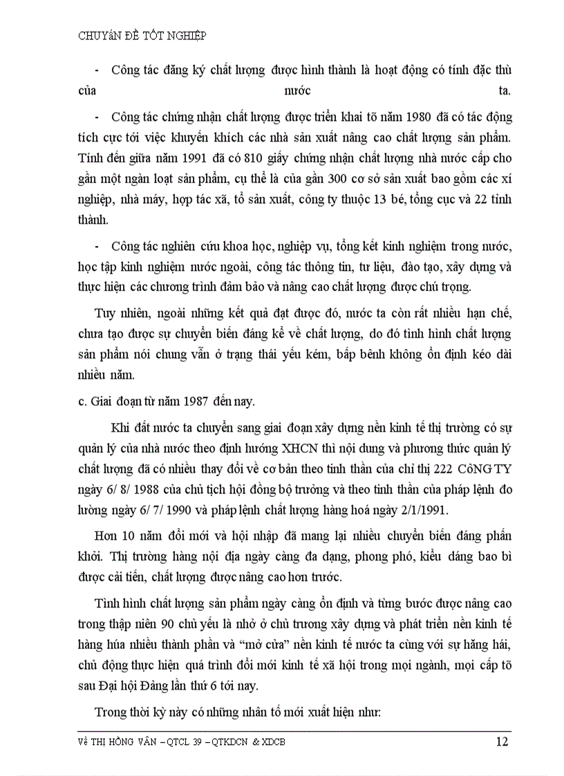 image for page Những biện pháp để duy trì và phát triển việc áp dụng hệ thống quản lý chất lượng theo ISO 9002 ở Công ty da giầy Hà Nội