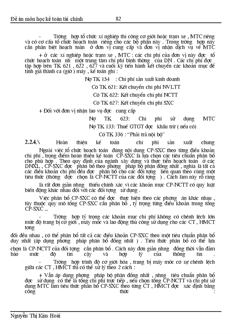 image for page Kế toán chi phí sản xuất trong DNXL trong điều kiện hiện nay