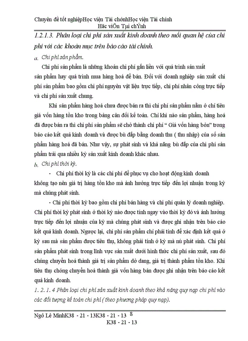 image for page Thực trạng công tác kế toán chi phí sản xuất tính giá thành của công ty Bình Minh