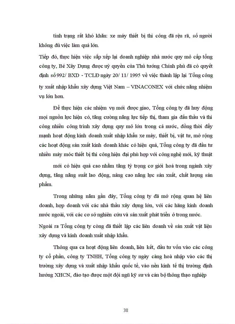 image for page Một số giải pháp nhằm nâng cao chất lượng lập dự án tại Tổng Công ty xuất nhập khẩu xây dựng Việt Nam