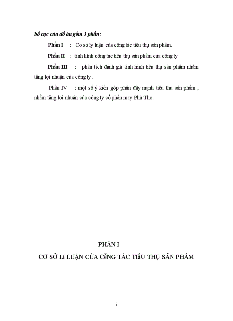 image for page Phân tích , đánh giá tình hình tiêu thụ sản phẩm nhằm tăng lợi nhuận tại công ty cổ phần may Phú Thọ