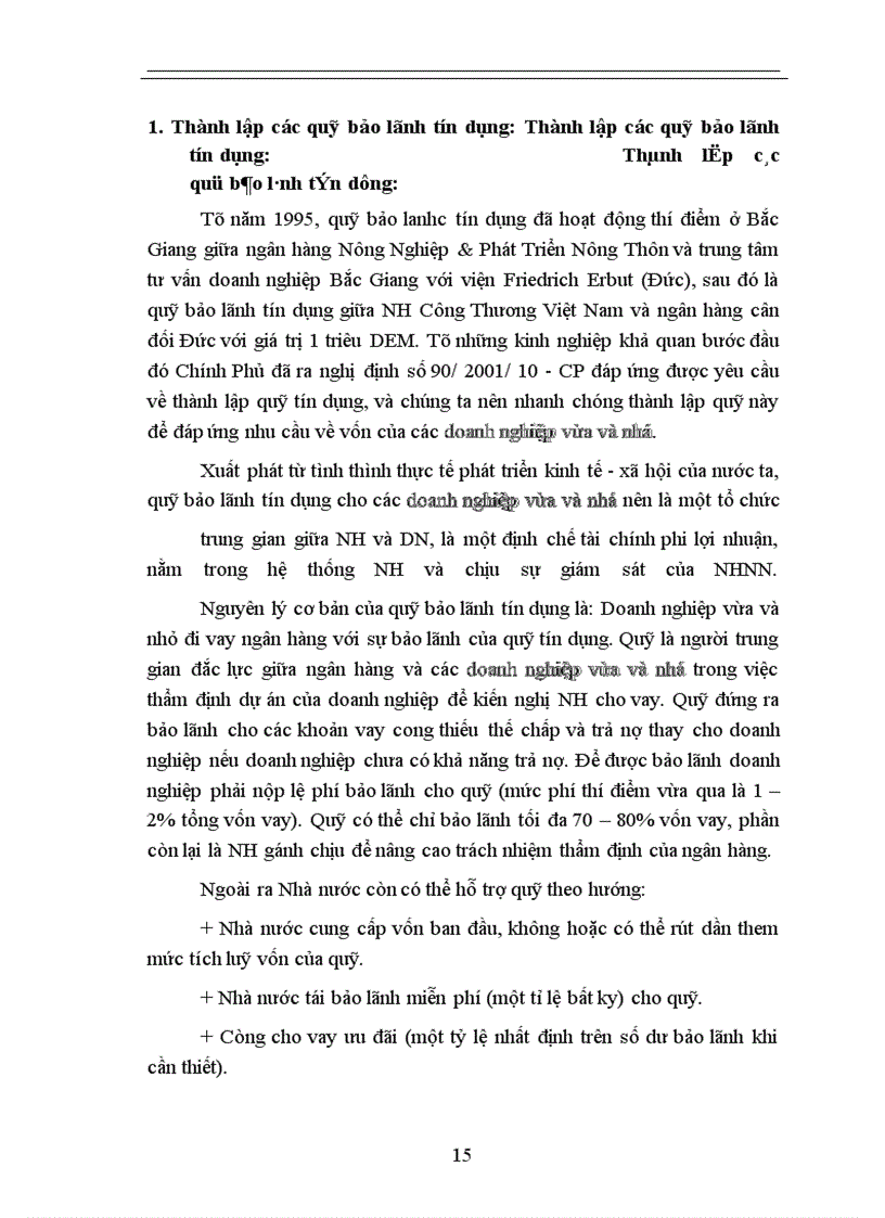 image for page Một số giải pháp huy động vốn nhằm thúc đẩy sự phát triển của các doanh nghiệp vừa và nhỏ ở Việt Nam trong giai đoạn tới (2001 - 2005)
