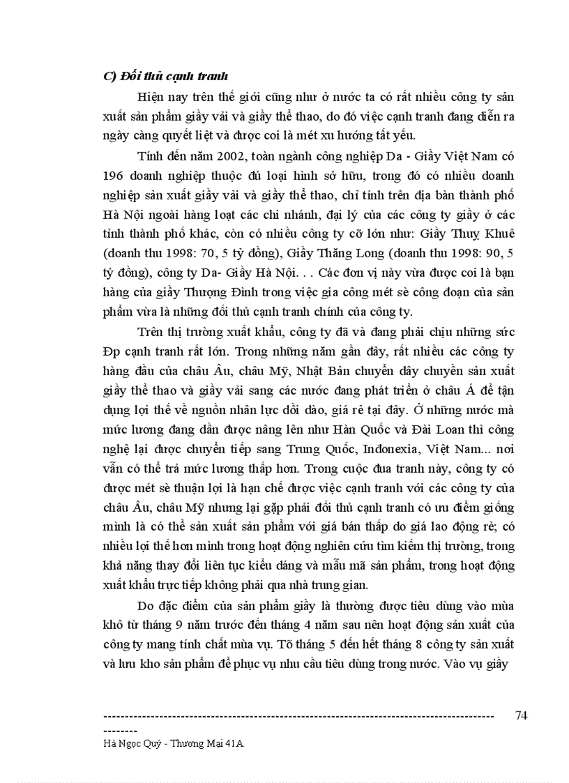 image for page Giải pháp phát triển thị trường tiêu thụ sản phẩm tại công ty giầy Thượng Đình Hà Nội