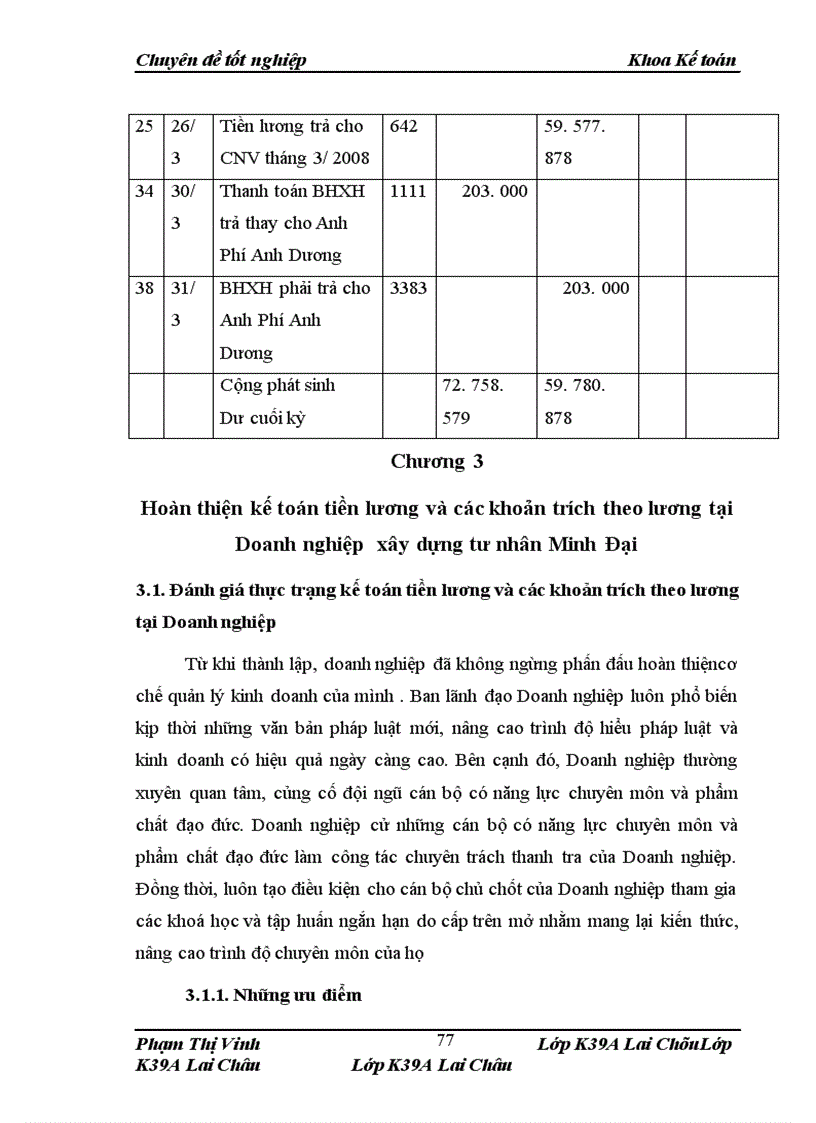 image for page Kế toán tiền lương và các khoản trích theo lương tại Doanh nghiệp xây dựng tư nhân Minh Đại