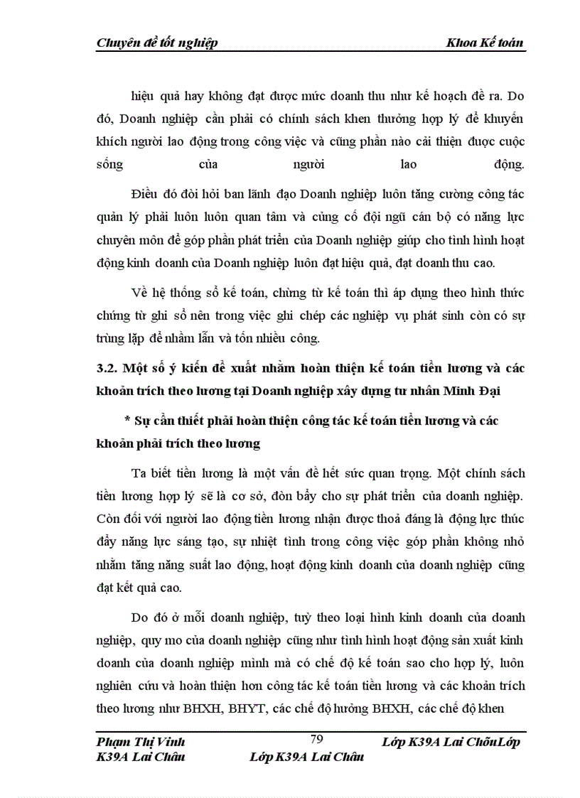 image for page Kế toán tiền lương và các khoản trích theo lương tại Doanh nghiệp xây dựng tư nhân Minh Đại