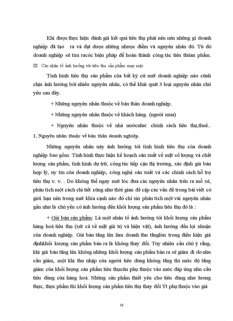 image for page Một số vấn đề về tiêu thụ sản phẩm tại công ty May Thăng Long