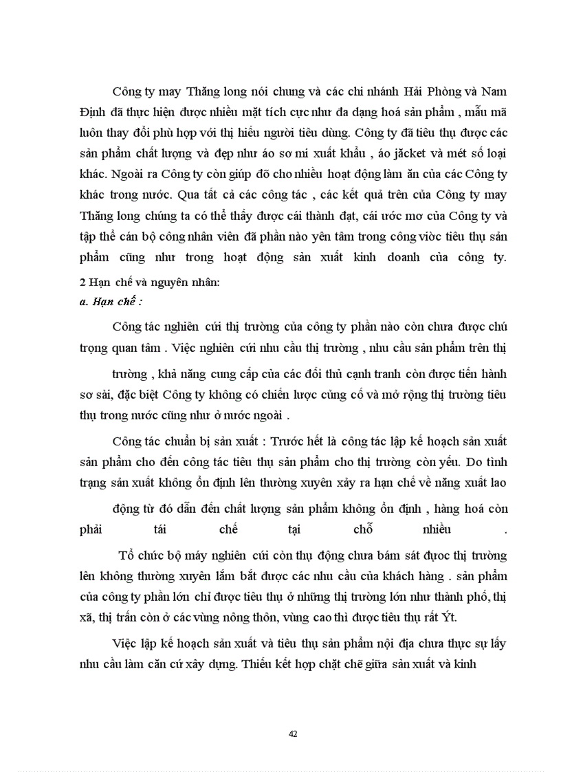 image for page Một số vấn đề về tiêu thụ sản phẩm tại công ty May Thăng Long