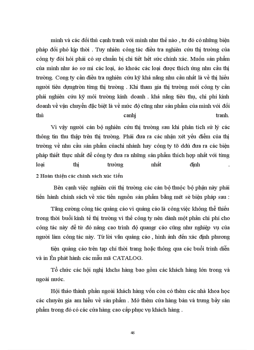 image for page Một số vấn đề về tiêu thụ sản phẩm tại công ty May Thăng Long
