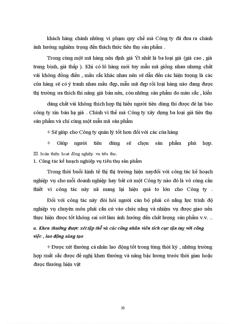 image for page Một số vấn đề về tiêu thụ sản phẩm tại công ty May Thăng Long