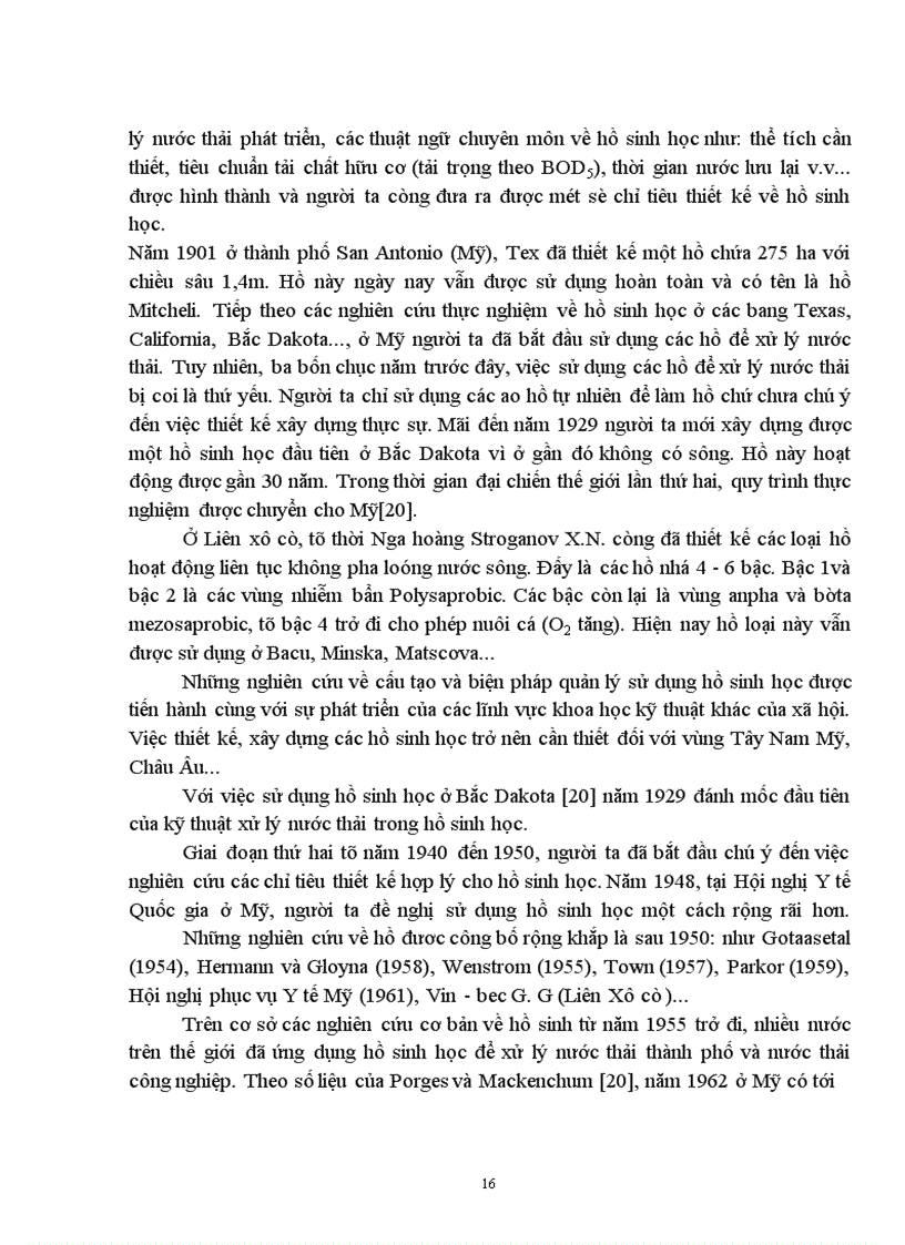 image for page Sử dụng hệ thống hồ sinh học kết hợp với hệ thống lọc qua hào đất để xử lý nước thải có nồng độ chất hữu cơ cao