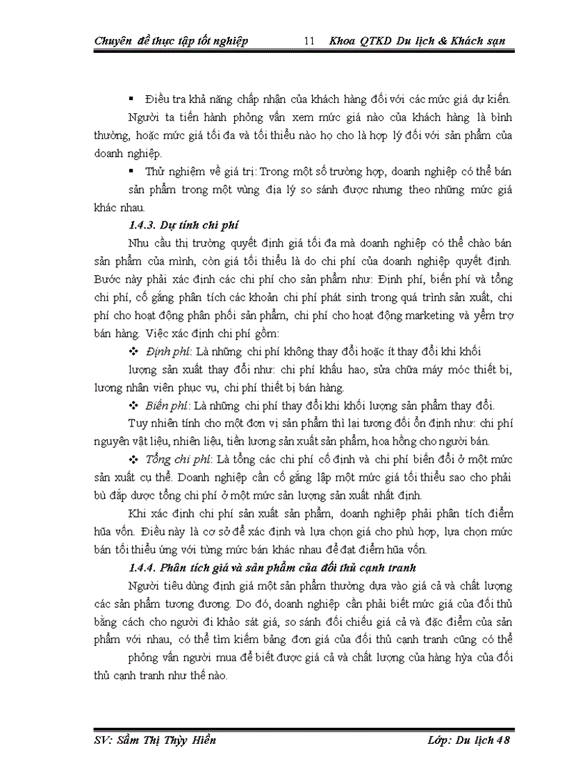 image for page Hoàn thiện chính sách giá trong chiến lược marketing - mix của Khách sạn Phương Đông