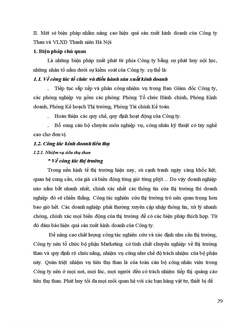 image for page Một số biện pháp nhằm nâng cao hiệu quả sản xuất kinh doanh của Công ty Than và VLXD Thanh niên Hà Nội