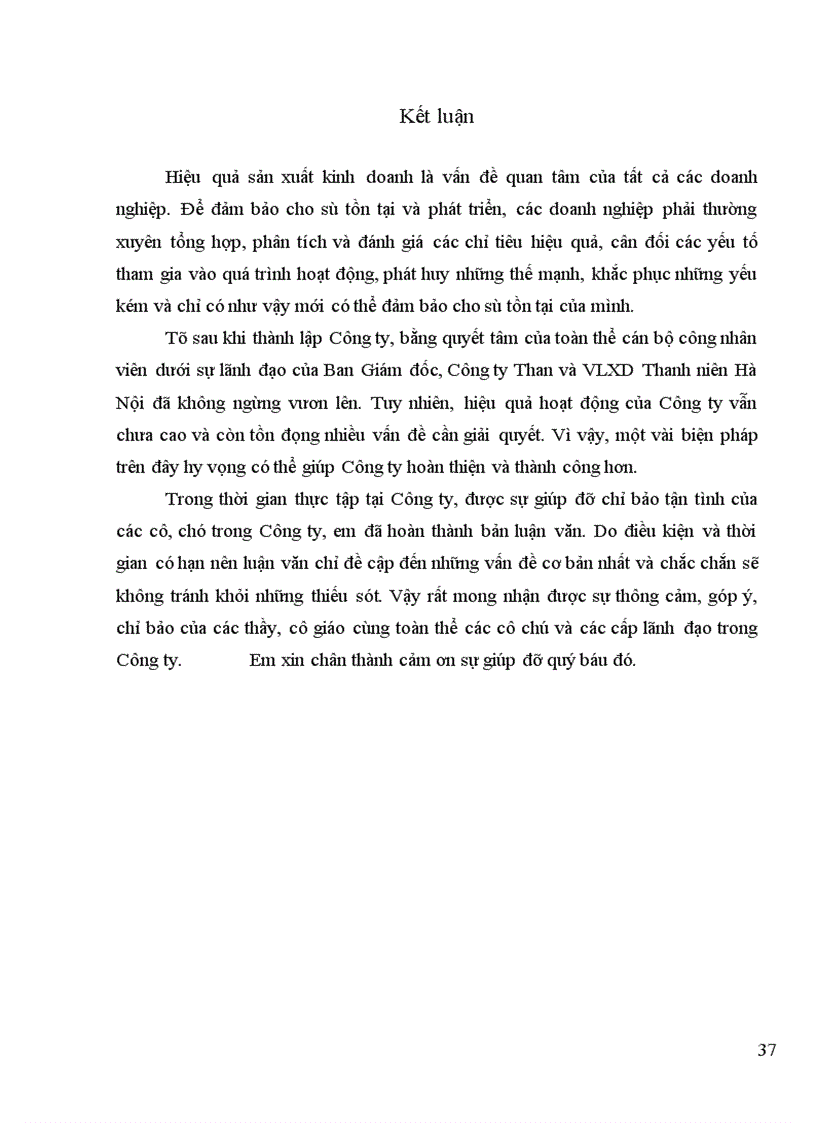 image for page Một số biện pháp nhằm nâng cao hiệu quả sản xuất kinh doanh của Công ty Than và VLXD Thanh niên Hà Nội